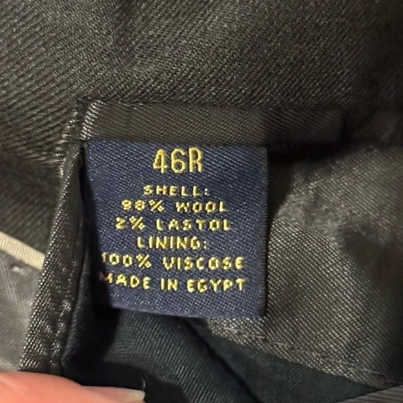 NEW BROOKS BROTHERS 346 Stretch Dark Gray Suit Jacket Size 46R -Retails $648 - Picture 5 of 9